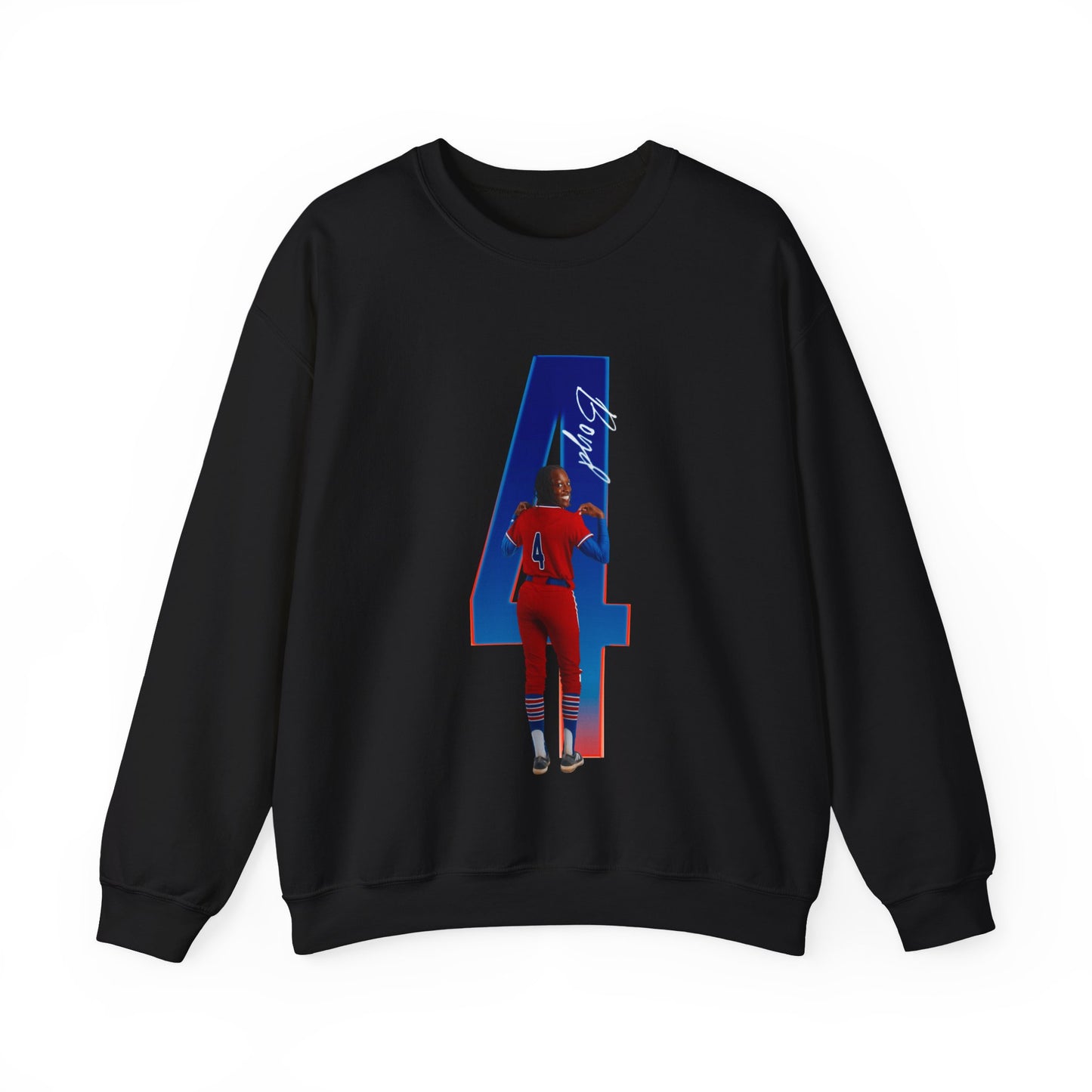 Zekylah Boyd Player Icon Number Crewneck Sweatshirt