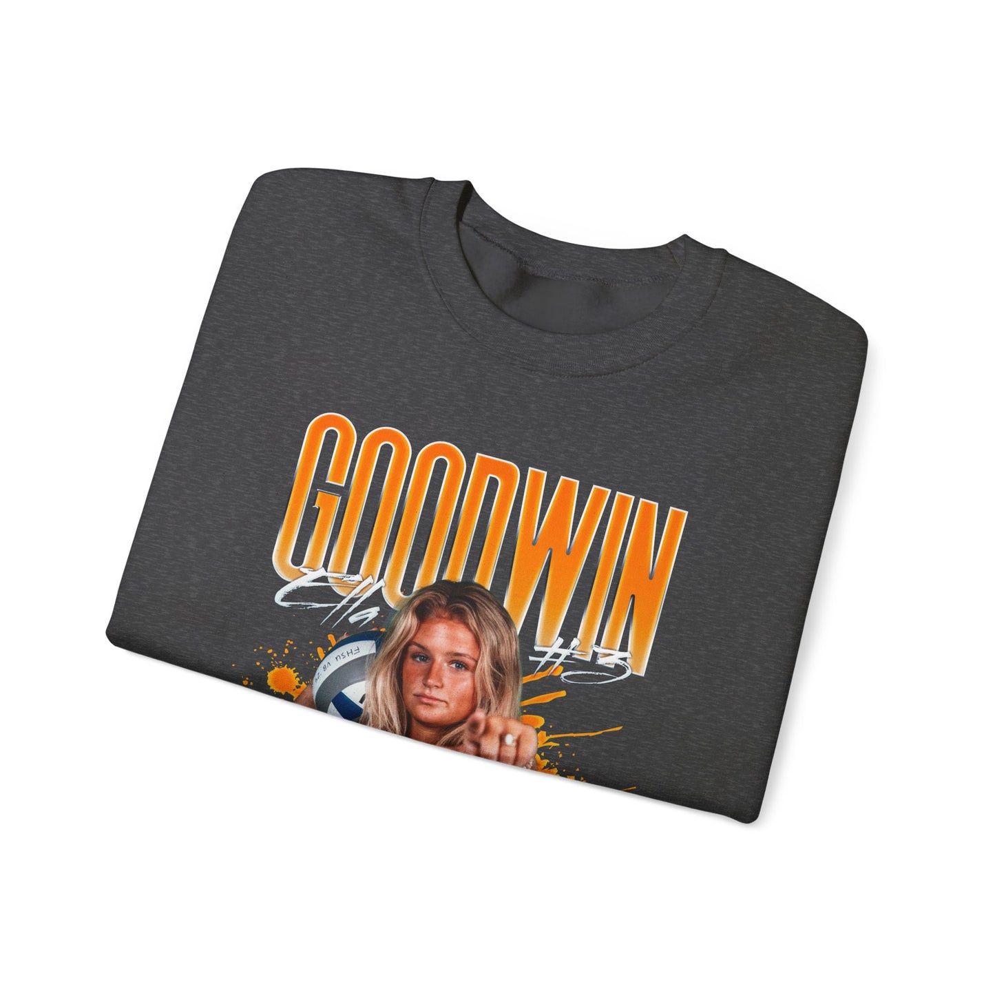 Ella Goodwin Athlete Splatter Crewneck Sweatshirt