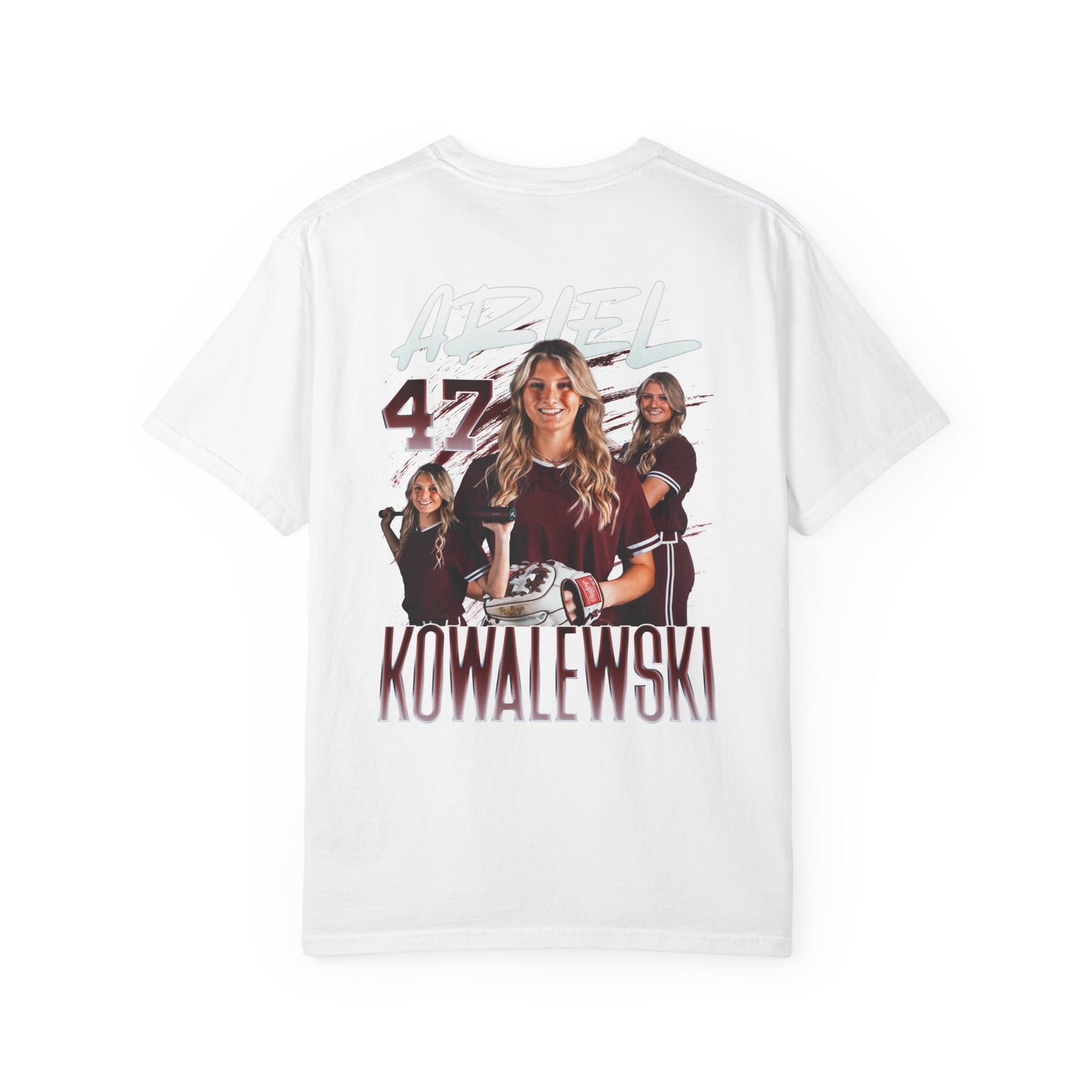 Ariel Kowalewski Logo Front & Back Premium Tee