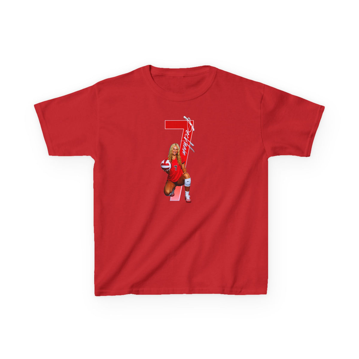 Julie Beckham Player Icon Number Kids Tee