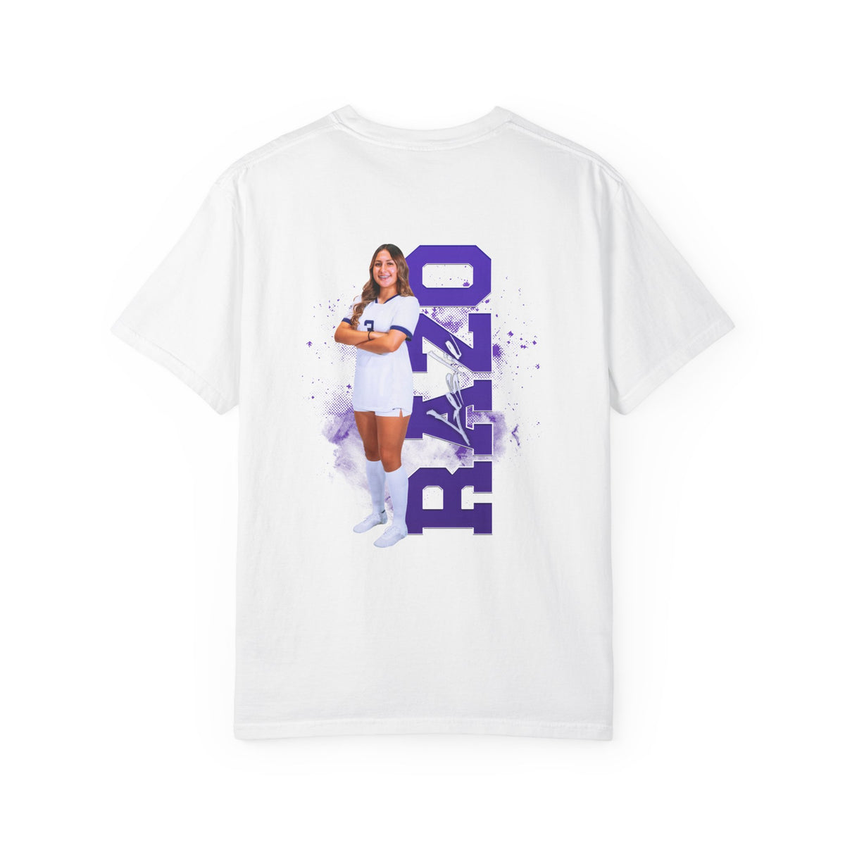Leslie Razo Logo Front & Back Premium Tee