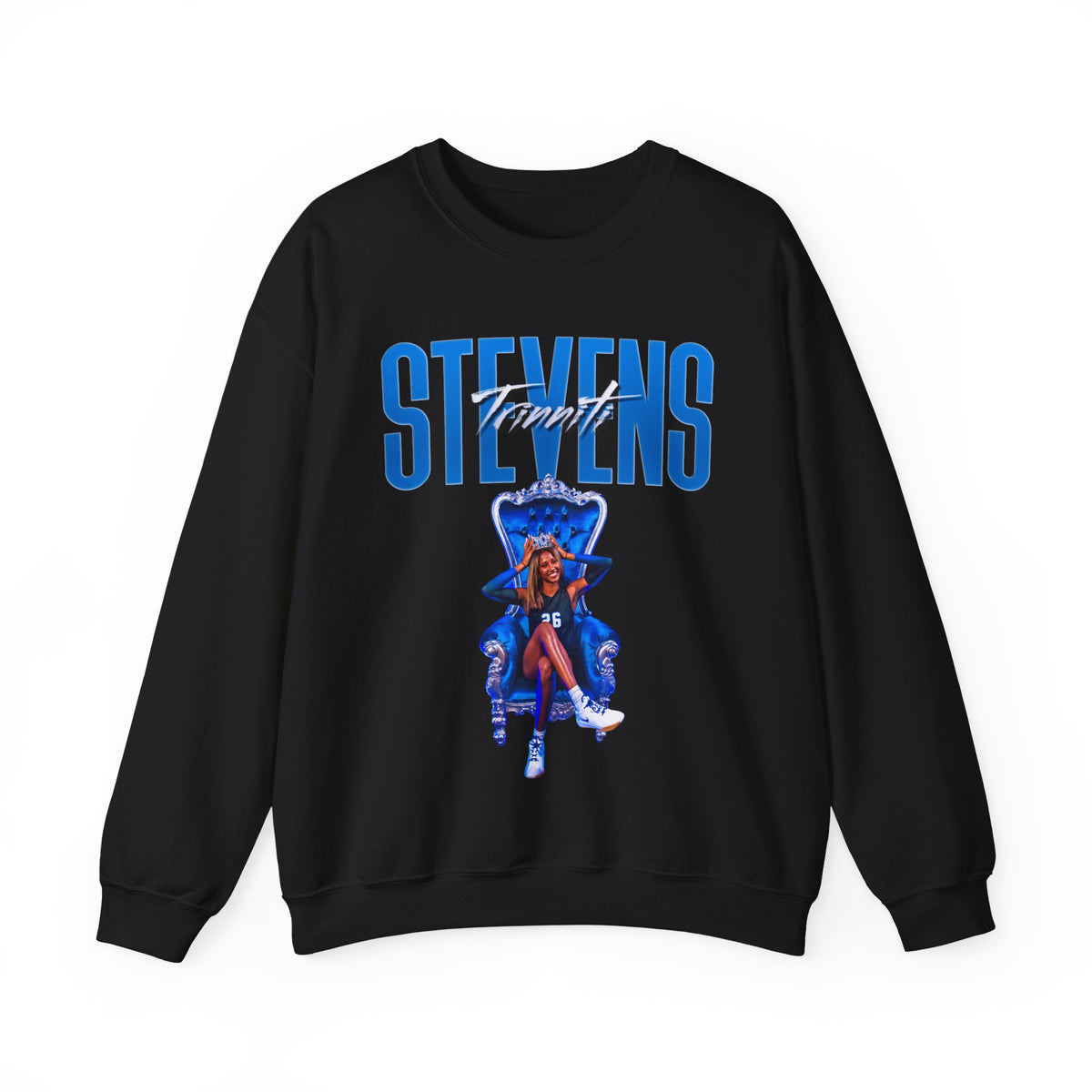 Trinniti Stevens Curved Combo Crewneck Sweatshirt