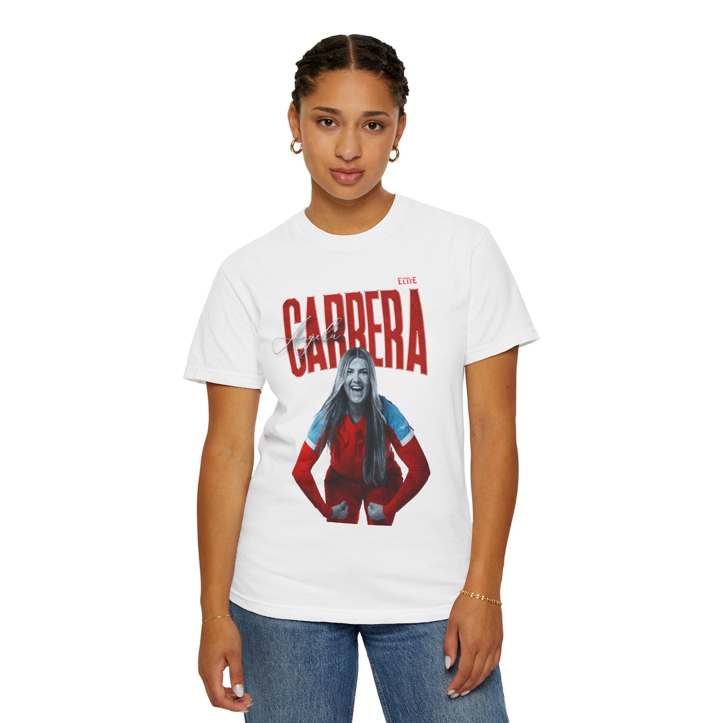 Angela Carrera Faded Glory Premium Tee