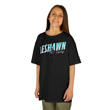Leshawn Stuckey Cursive Combo Colored Kids Tee