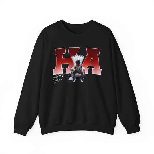 Hilary Akers Big Initials Colored Crewneck Sweatshirt