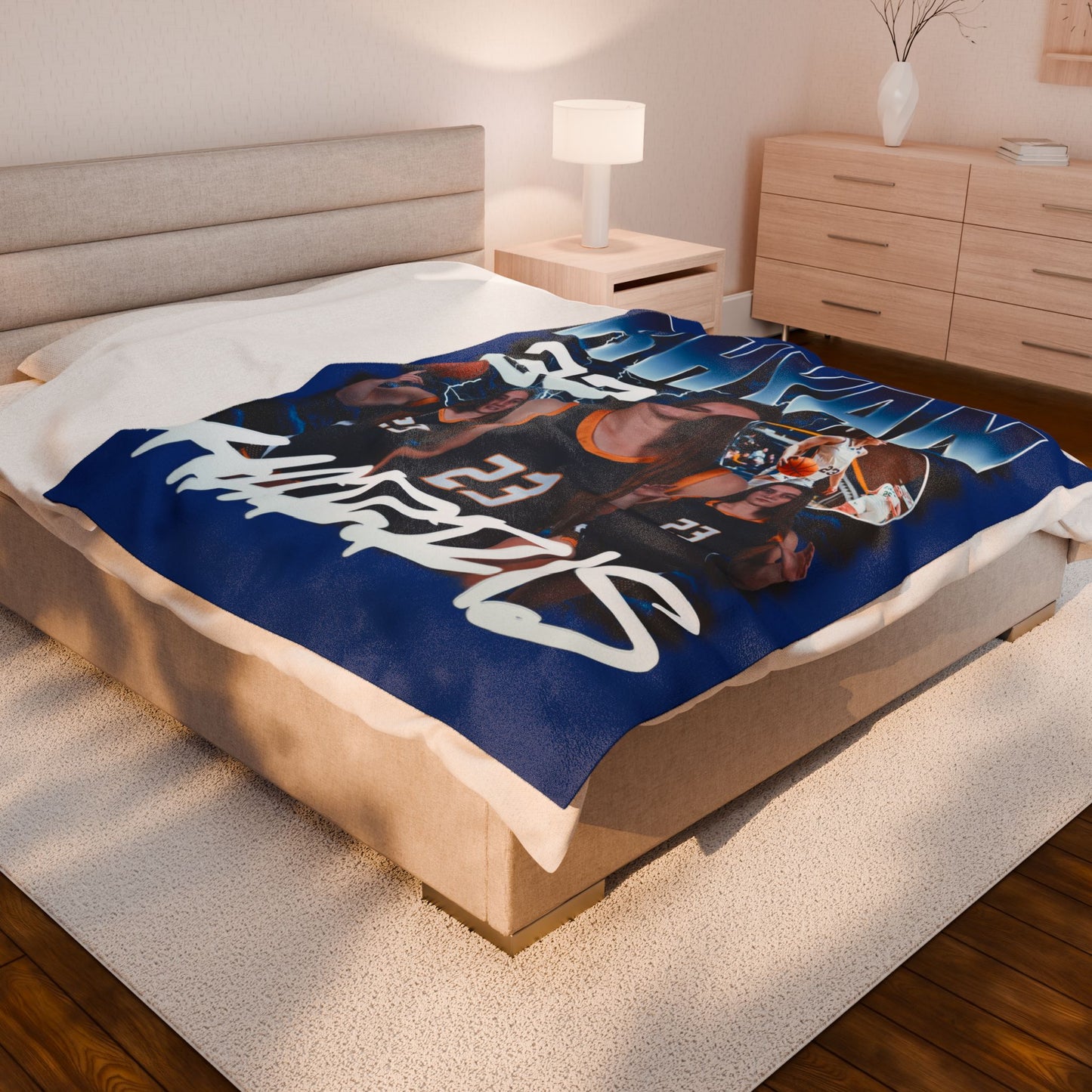 Rhyan Harris 60"-80" Plush Blanket