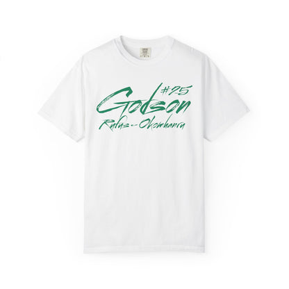 Godson Rufus-Okomhanru Cursive Name & Number Premium Tee