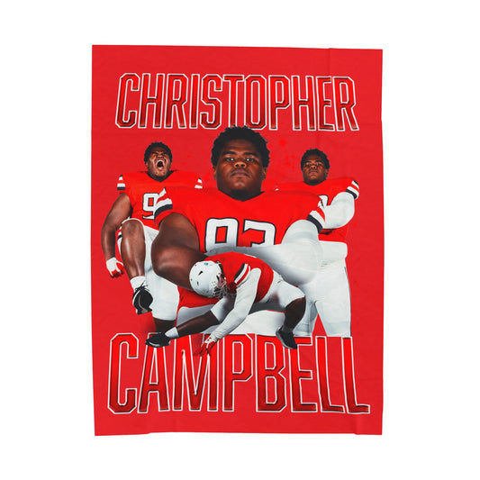 Christopher Campbell 60"-80" Plush Blanket