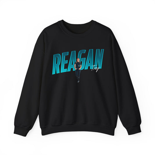 Reagan Troy Cursive Combo Crewneck Sweatshirt
