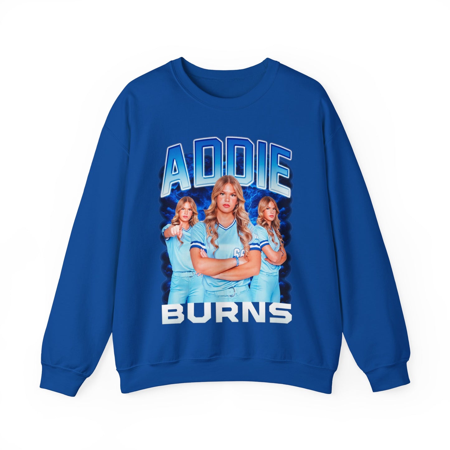 Addie Burns Lightning Storm Crewneck Sweatshirt