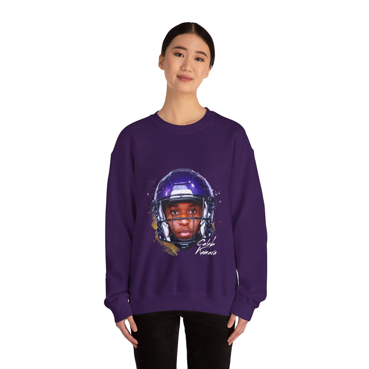 Caleb Kamara Big Head Crewneck Sweatshirt