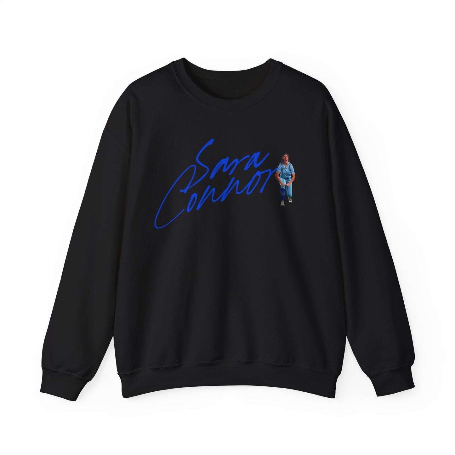 Sara Connor Cursive Crewneck Sweatshirt