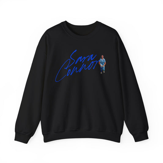 Sara Connor Cursive Crewneck Sweatshirt