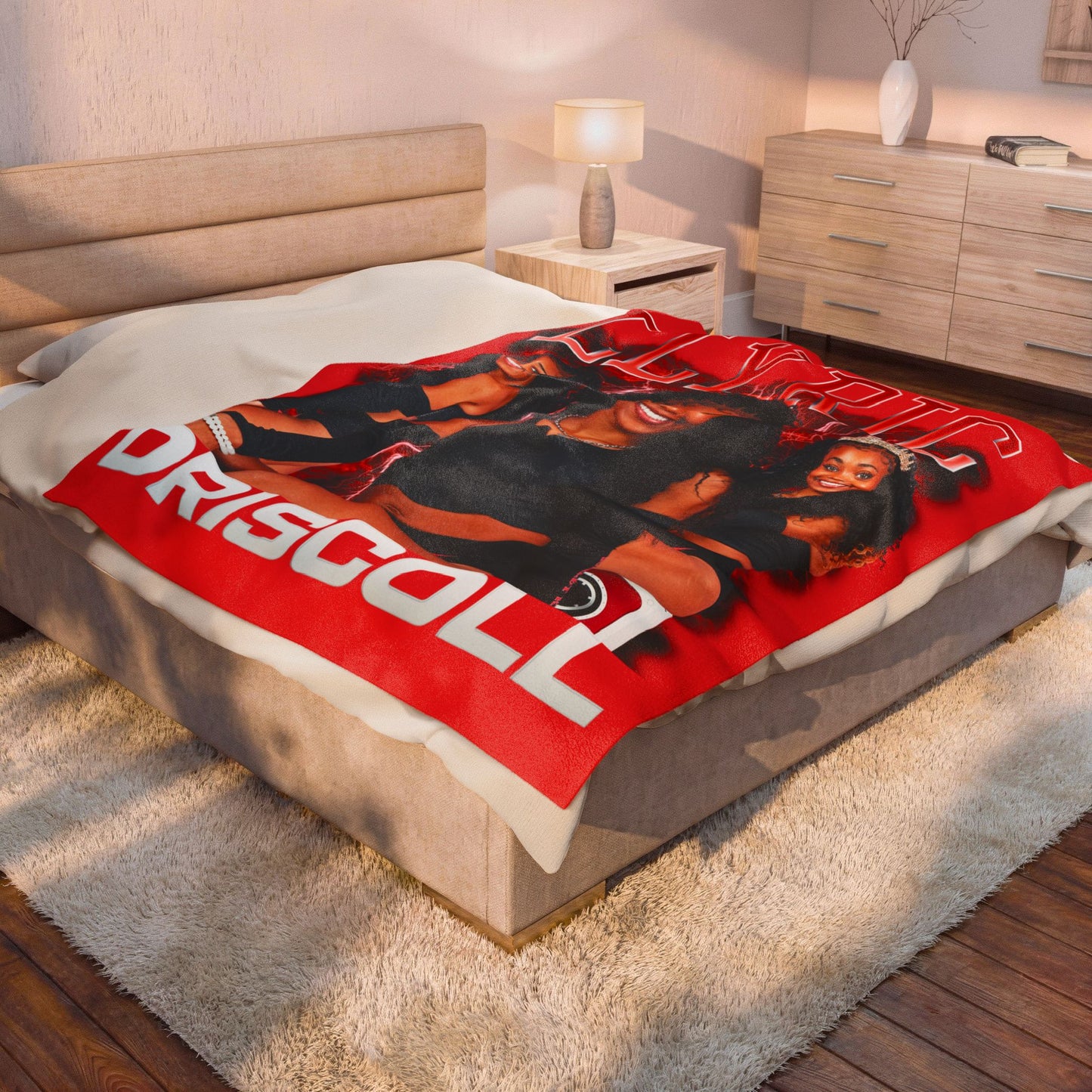 Llyric Driscoll 60"-80" Plush Blanket