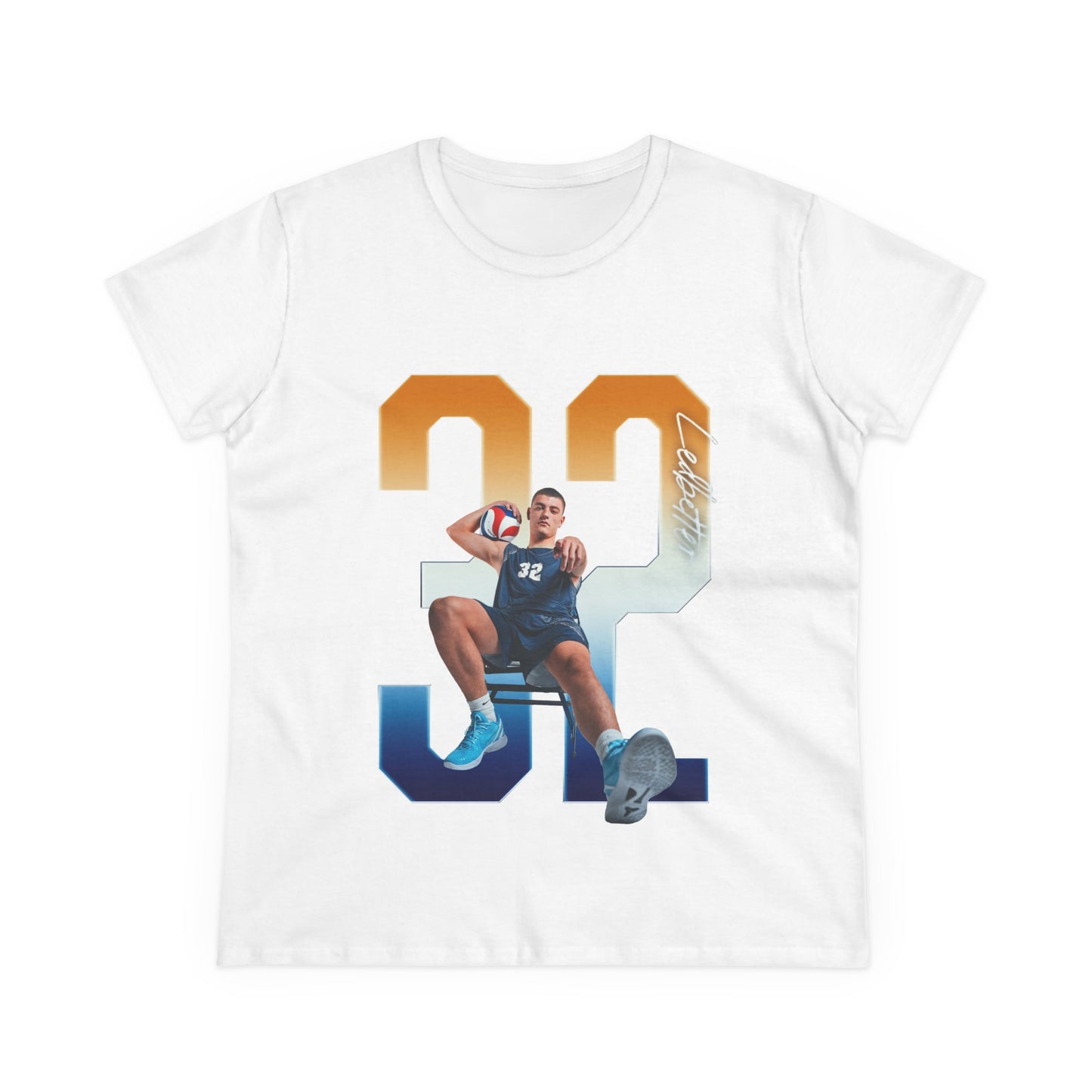 Blu Ledbetter Player Icon Number Women's Tee