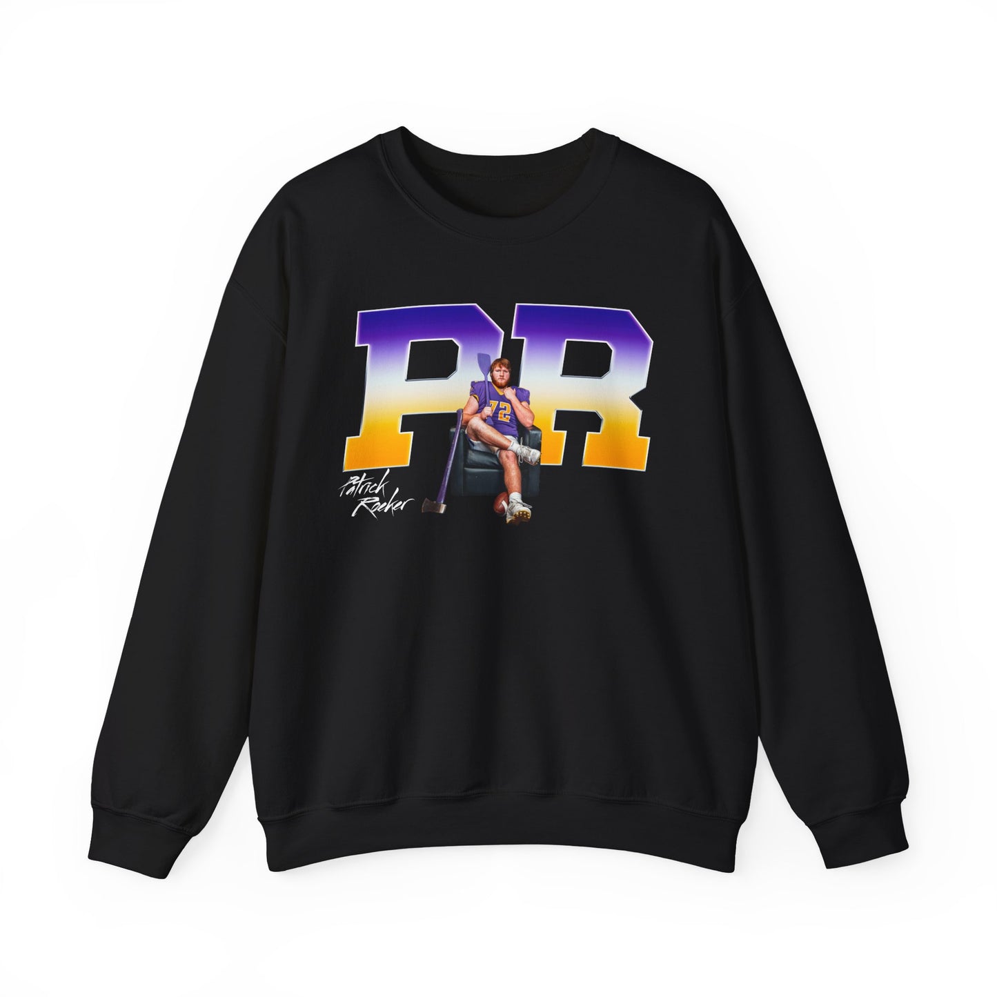 Patrick Roeker Big Initials Colored Crewneck Sweatshirt
