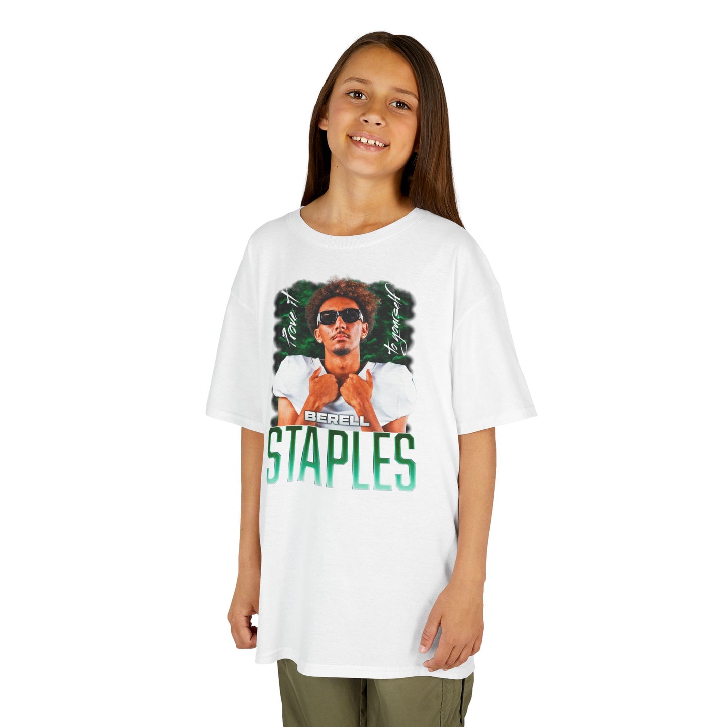 Berell Staples Featured Quote Kids Tee