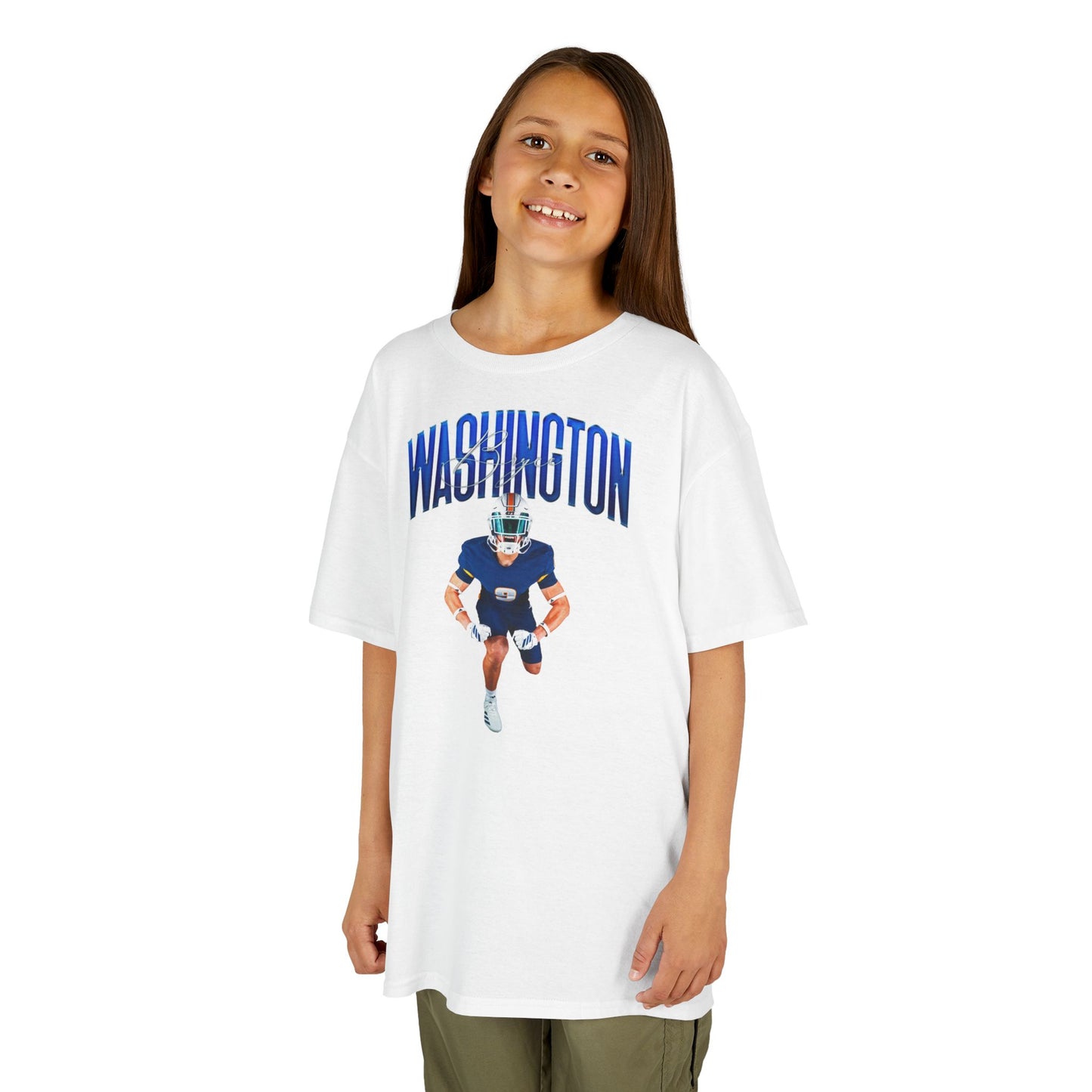 Bryce Washington Curved Combo Colored Kids Tee