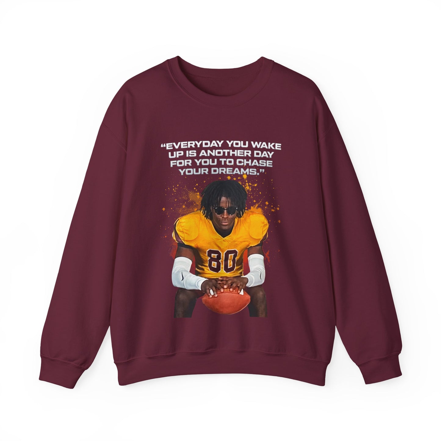 Phillip Moore Featured Quote Crewneck Sweatshirt