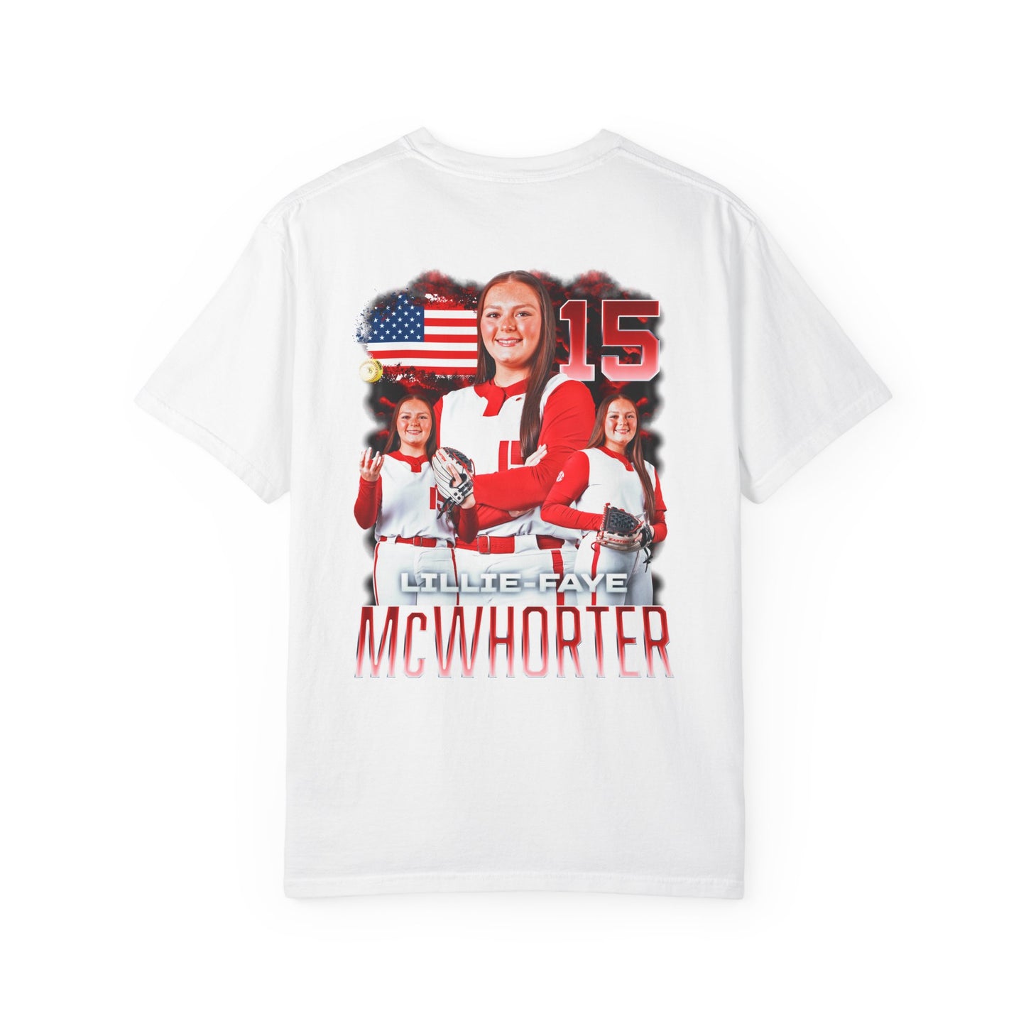 Lillie-Faye McWhorter Logo Front & Back Premium Tee