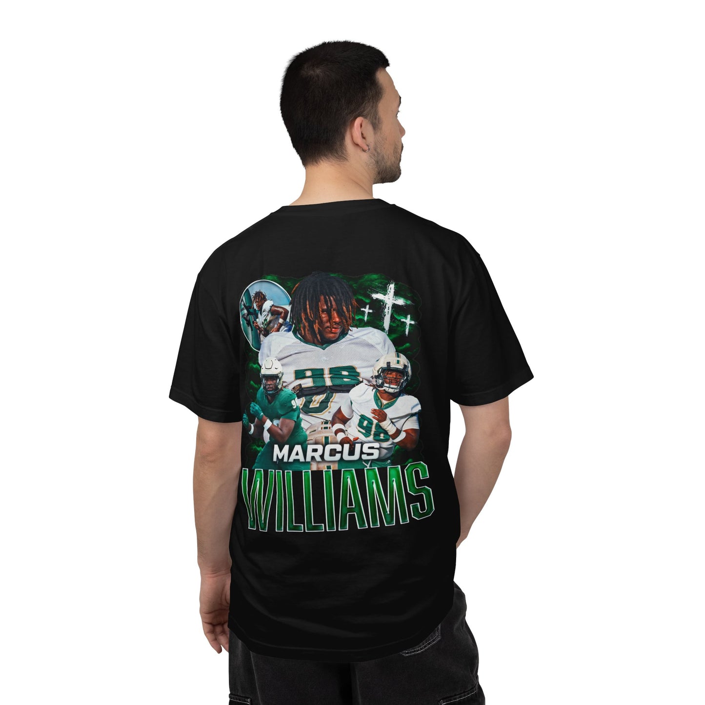 Marcus Williams Logo Front & Back Premium Tee