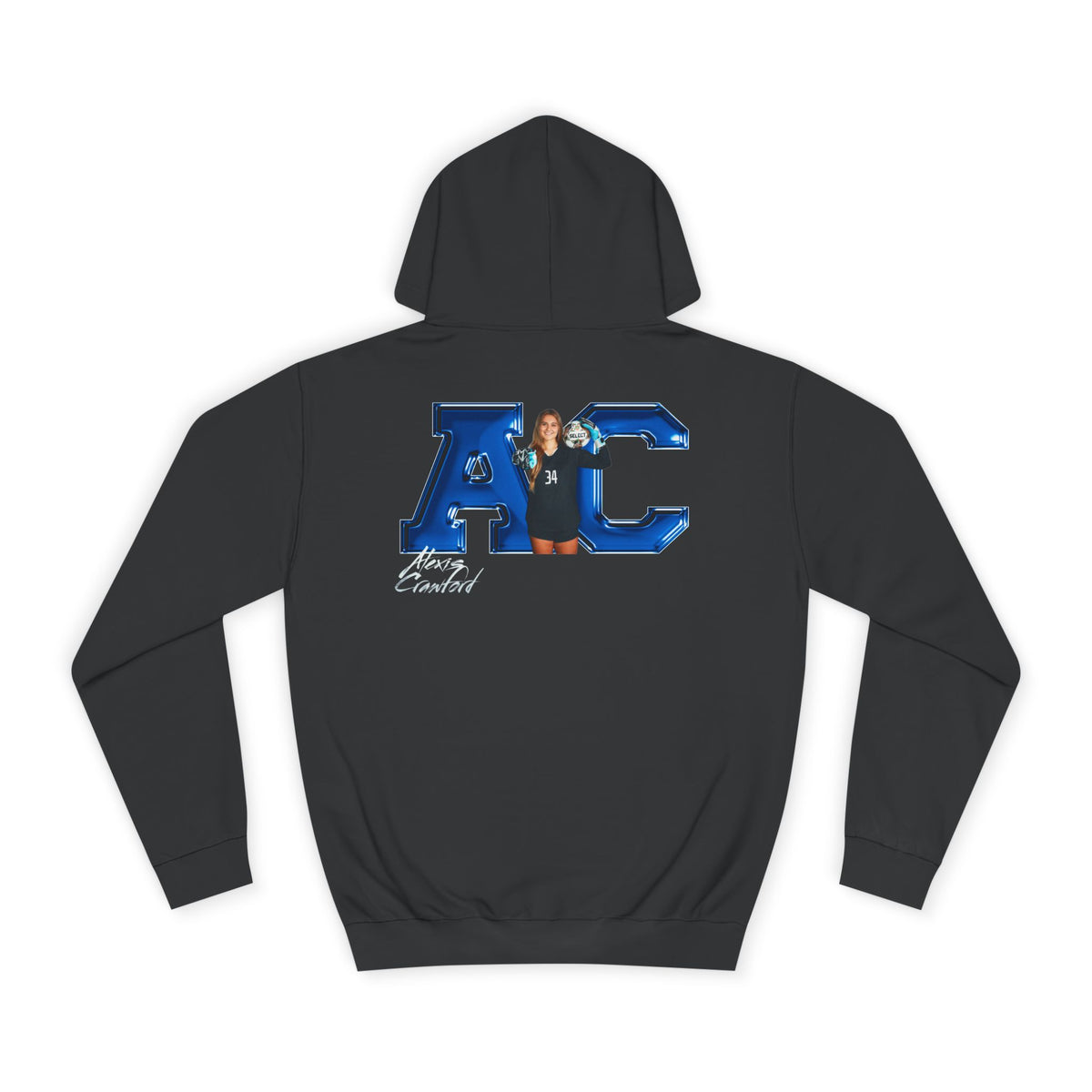 Alexis Crawford Big Initials Premium Hoodie