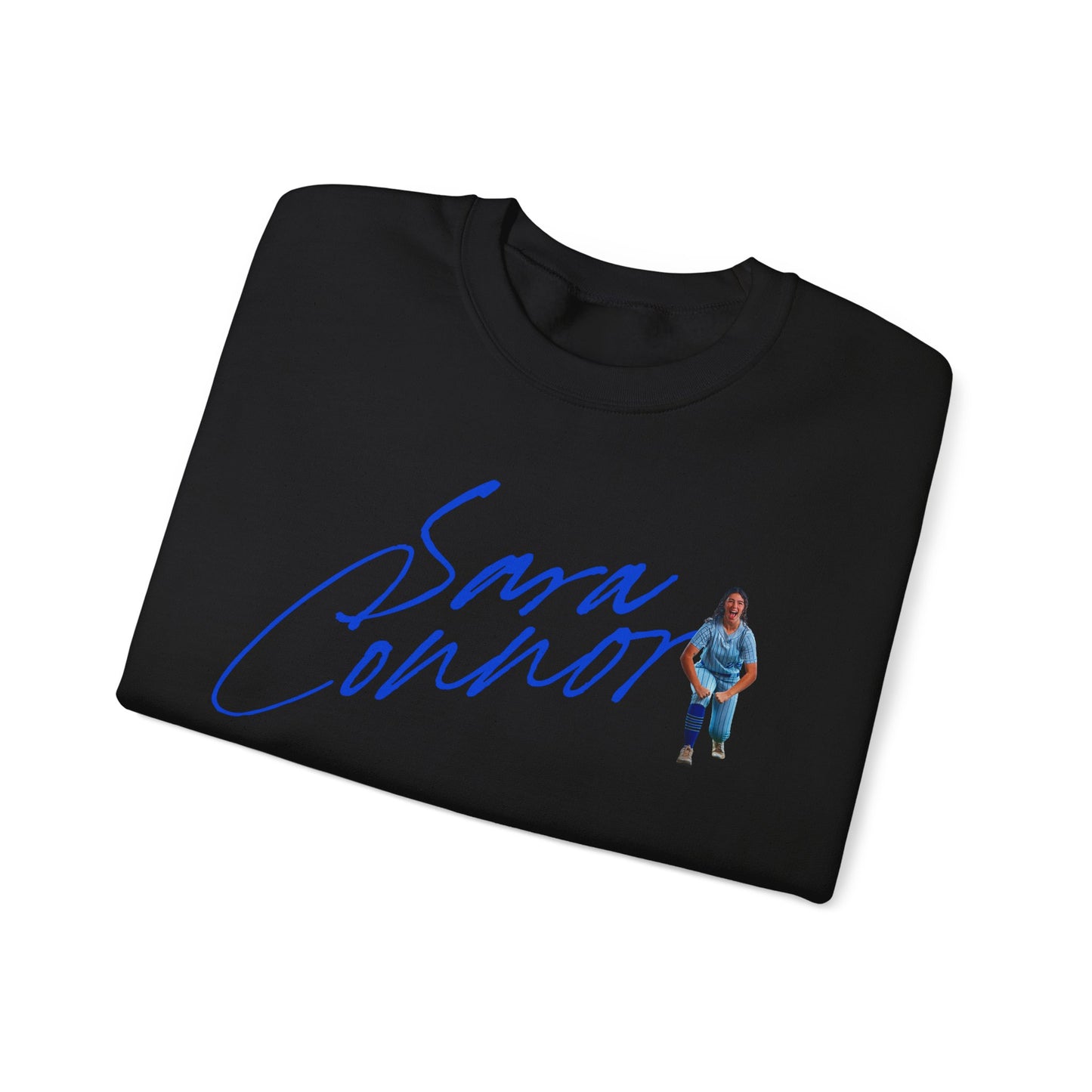 Sara Connor Cursive Crewneck Sweatshirt