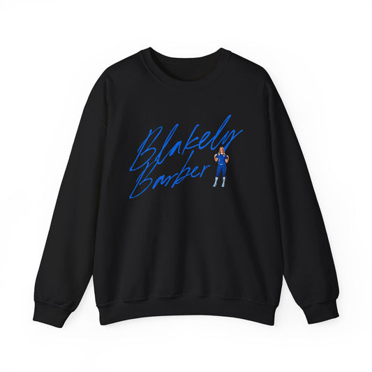 Blakely Barber Cursive Crewneck Sweatshirt