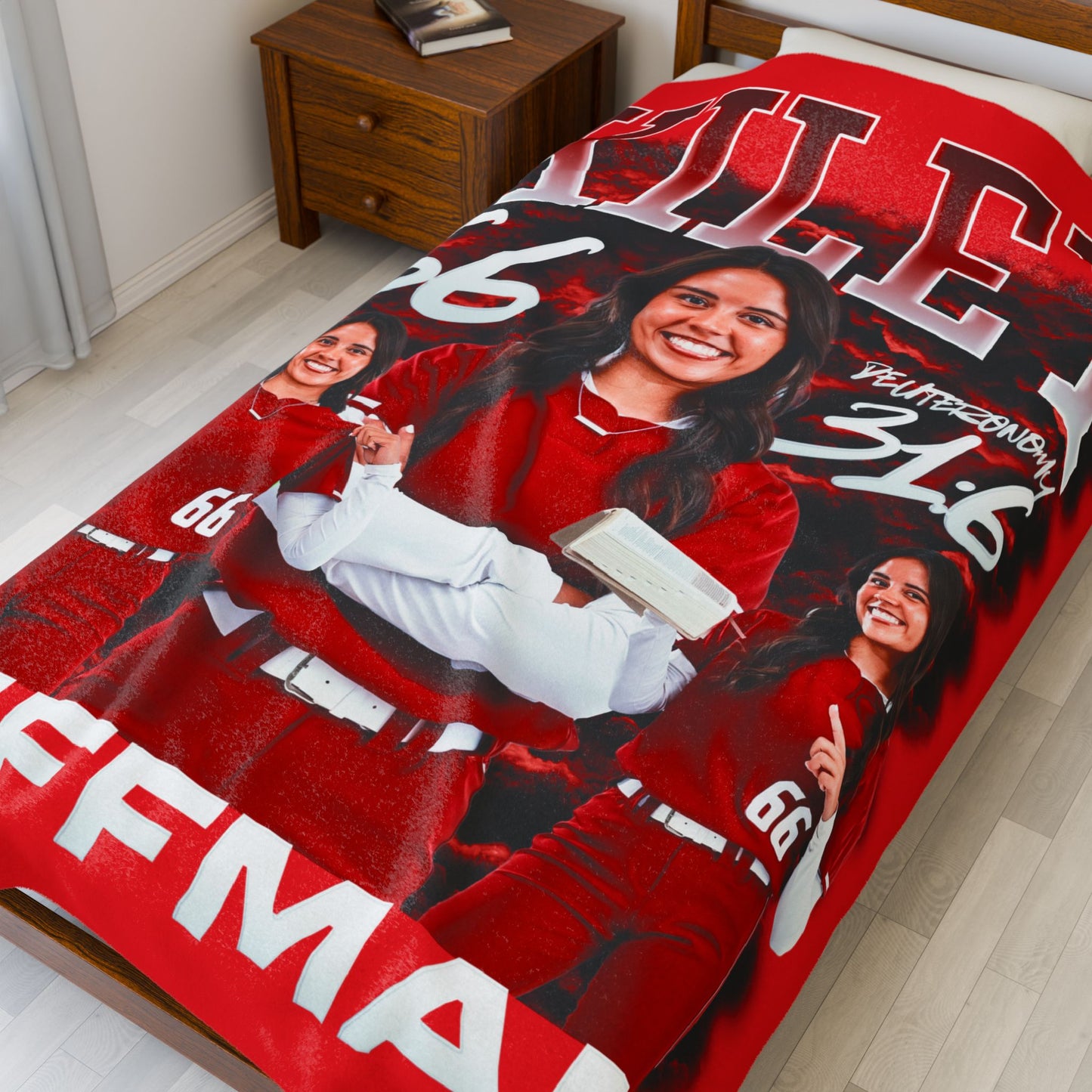 Kiley Huffman 60"-80" Plush Blanket