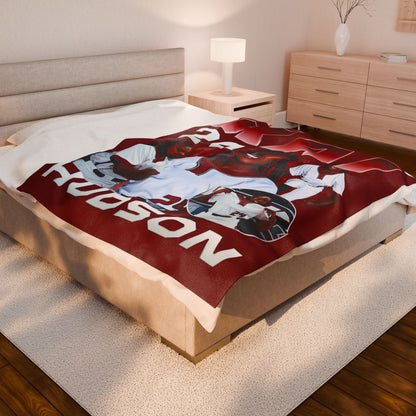 Kai Hudson First Name Highlight 60"-80" Plush Blanket