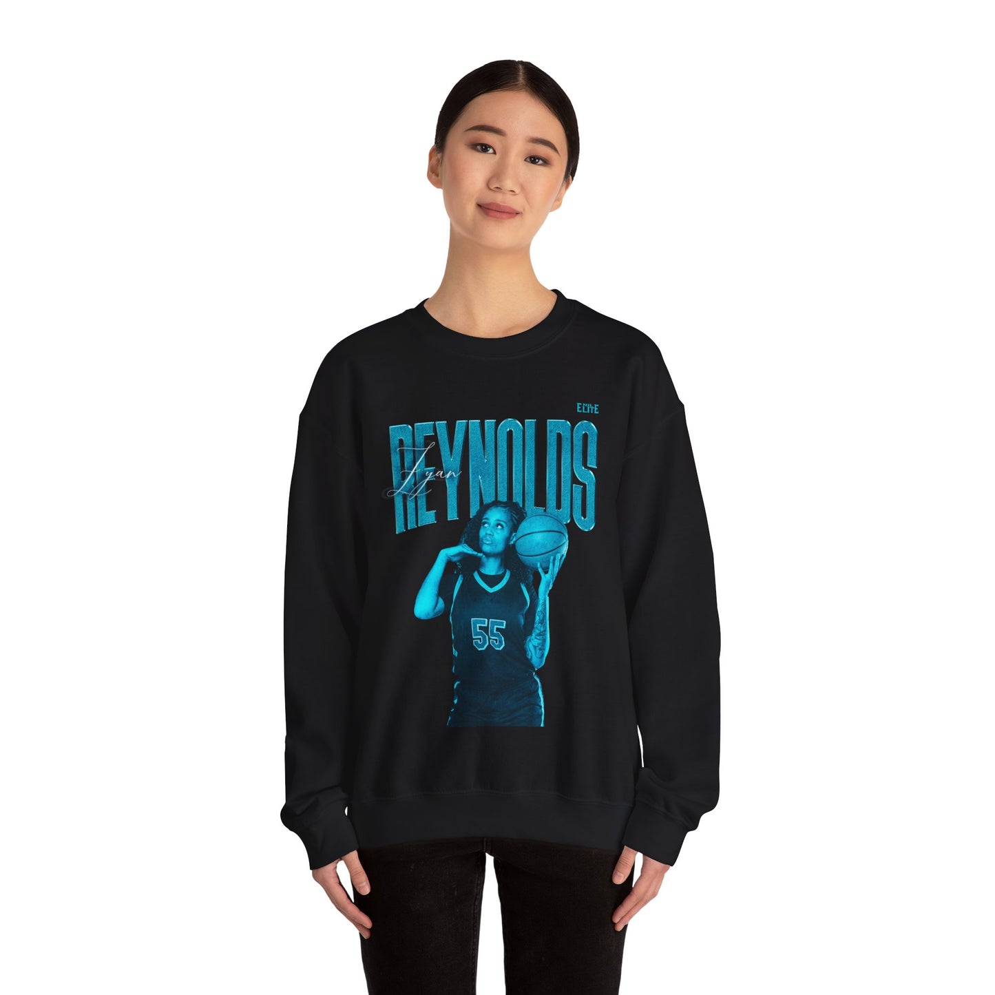 Zyan Reynolds Faded Glory Crewneck Sweatshirt