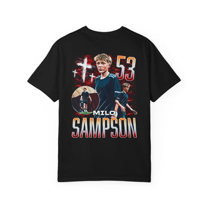 Milo Sampson Logo Front & Back Premium Tee