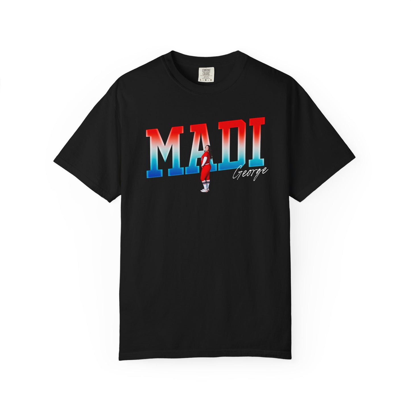 Madi George Cursive Combo Premium Tee
