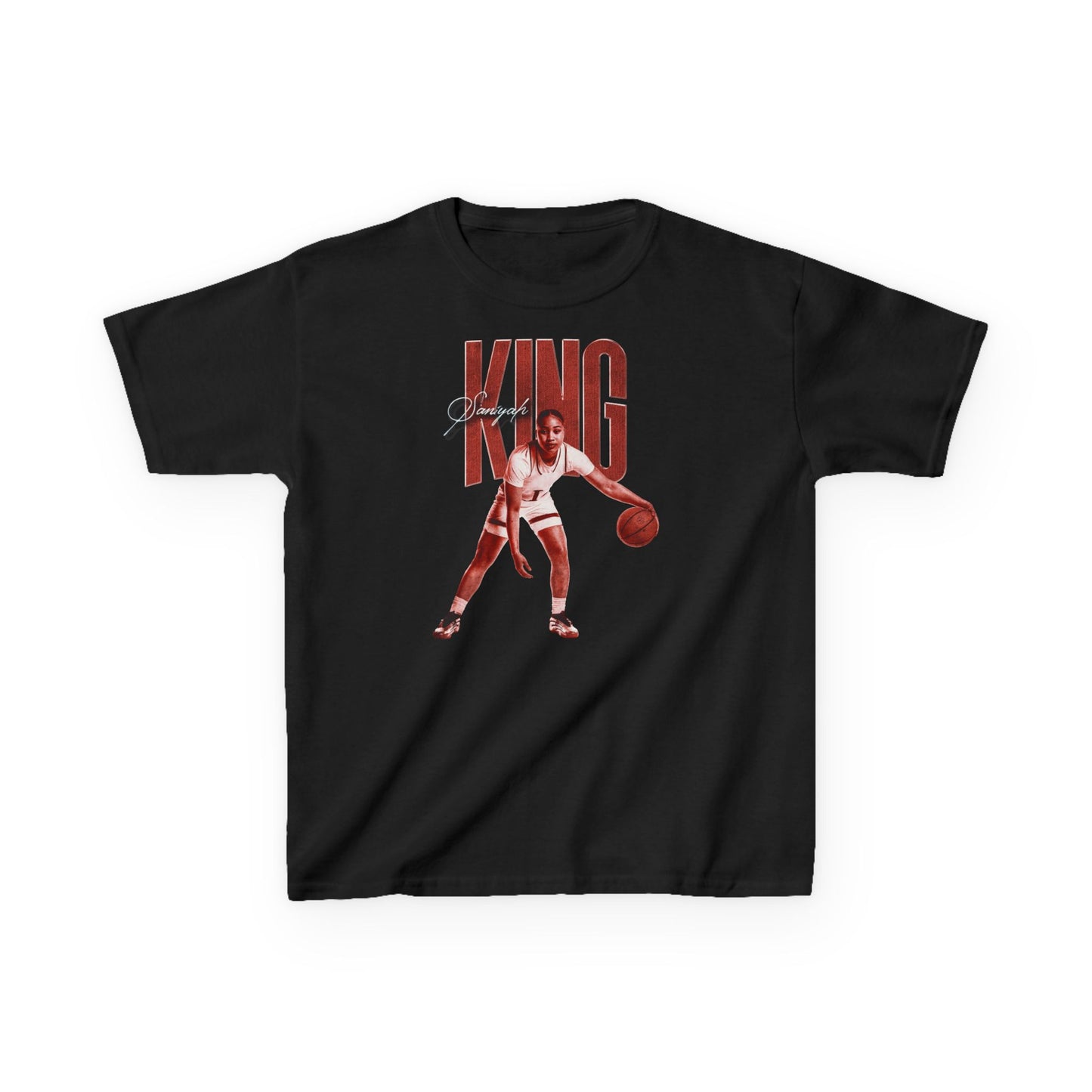 Saniyah King Faded Glory Kids Tee