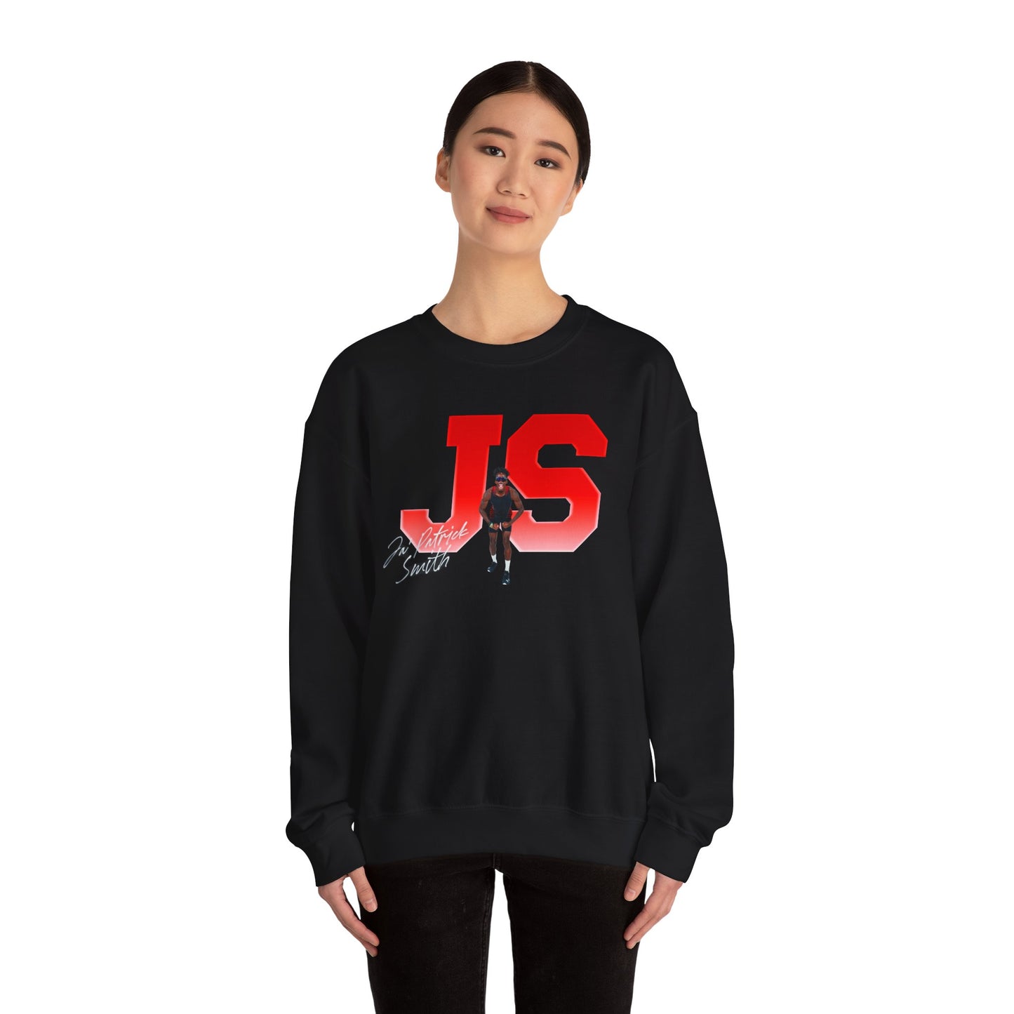 Ja'Patrick Smith Big Initials Colored Crewneck Sweatshirt