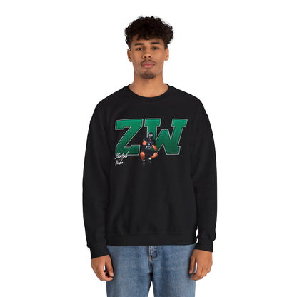 Zeliah Wade Big Initials Crewneck Sweatshirt
