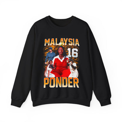Malaysia Ponder Single Color Combo Crewneck Sweatshirt