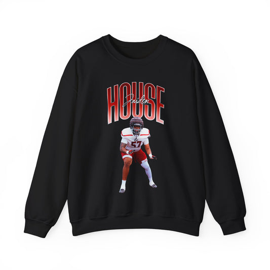 Jaiden House Big Last Name Crewneck Sweatshirt