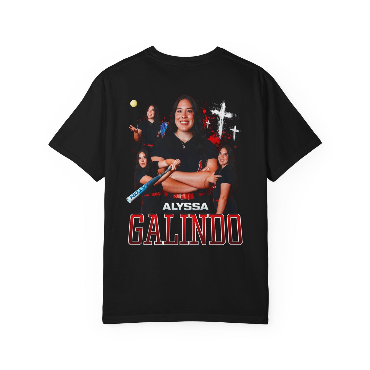 Alyssa Galindo Logo Front & Back Premium Tee