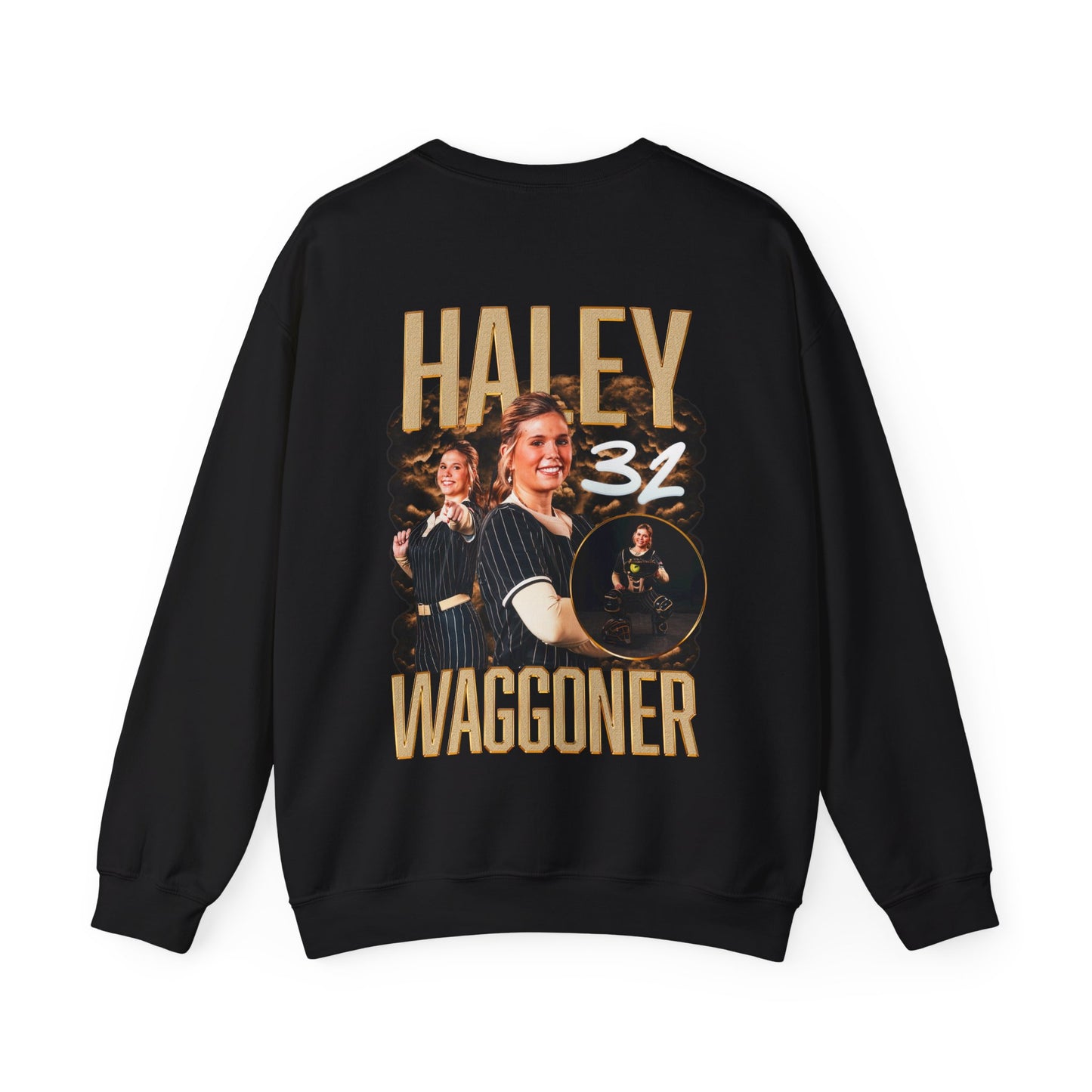 Haley Waggoner Logo Front & Back Crewneck