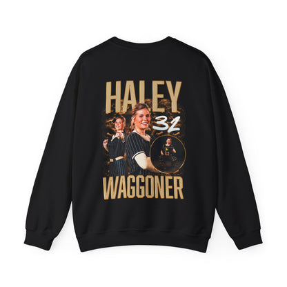 Haley Waggoner Logo Front & Back Crewneck