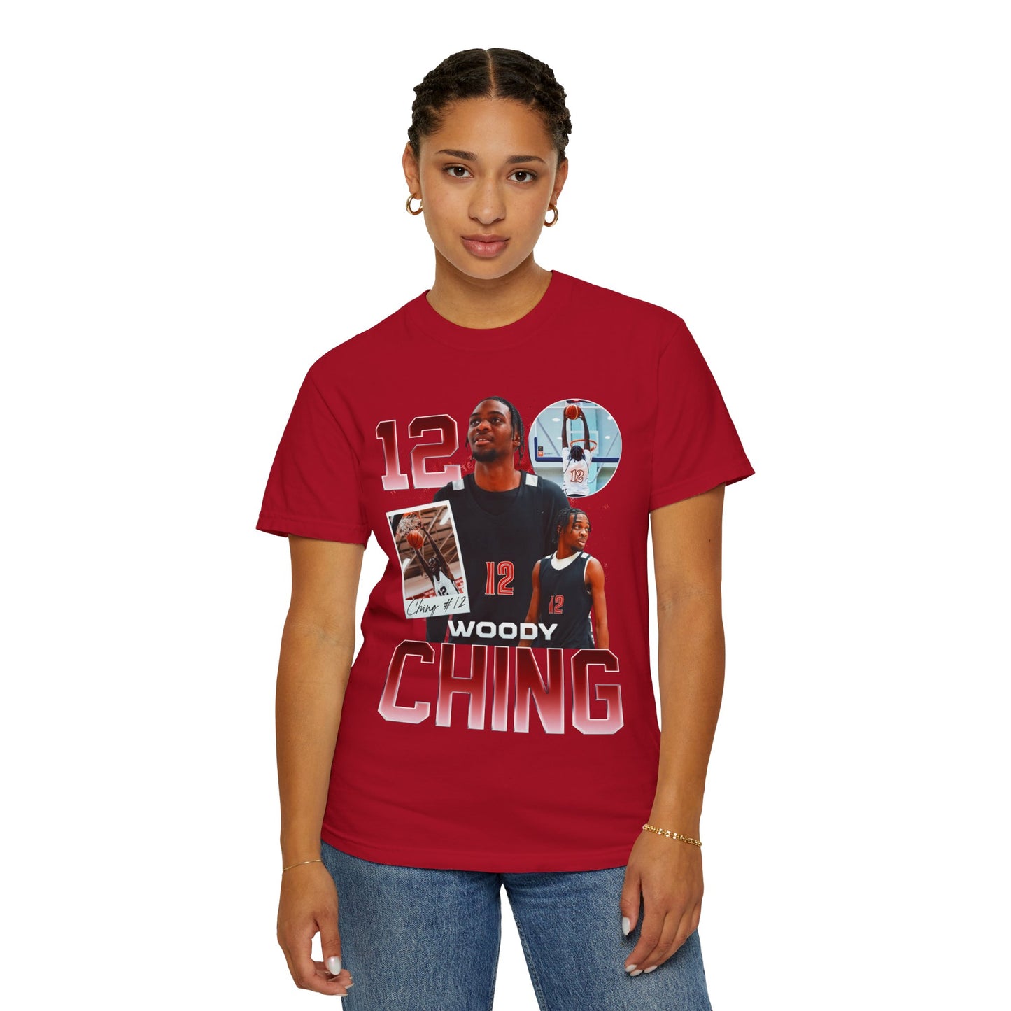 Woody Ching Name & Number Ombre Premium Tee