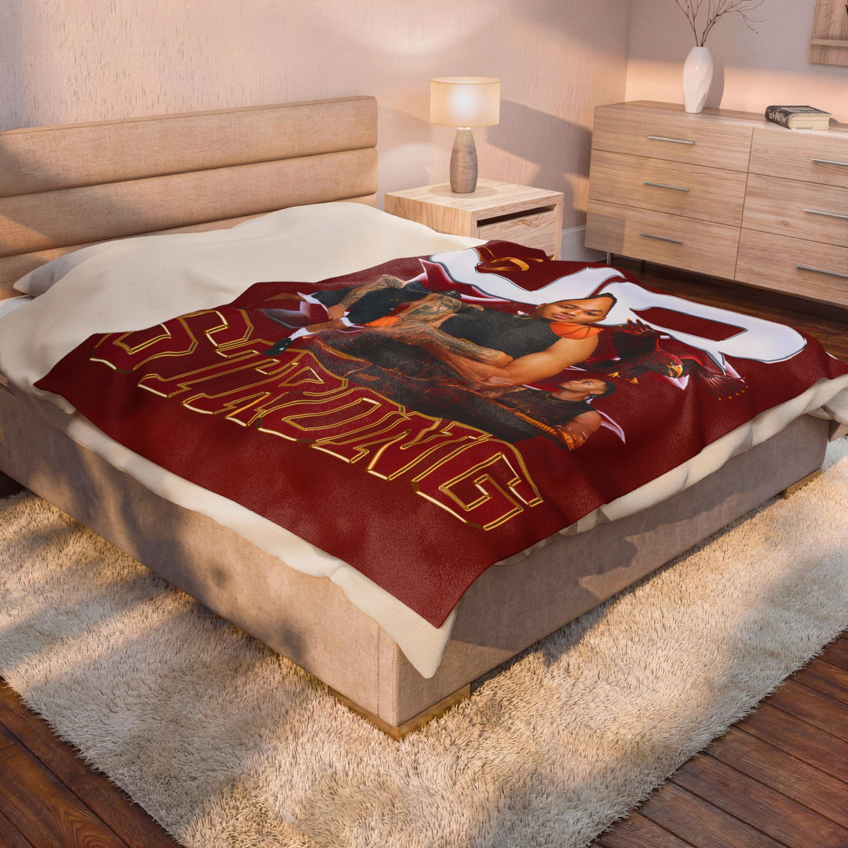 JQ Strong 60"-80" Plush Blanket