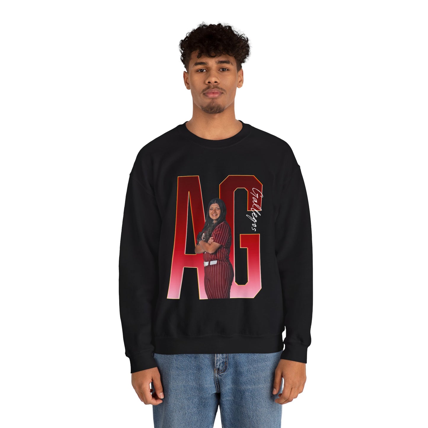 Audrey Gallegos Player Icon Initials Crewneck Sweatshirt