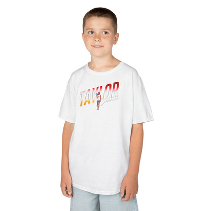 Taylor Johnson Cursive Combo Kids Tee