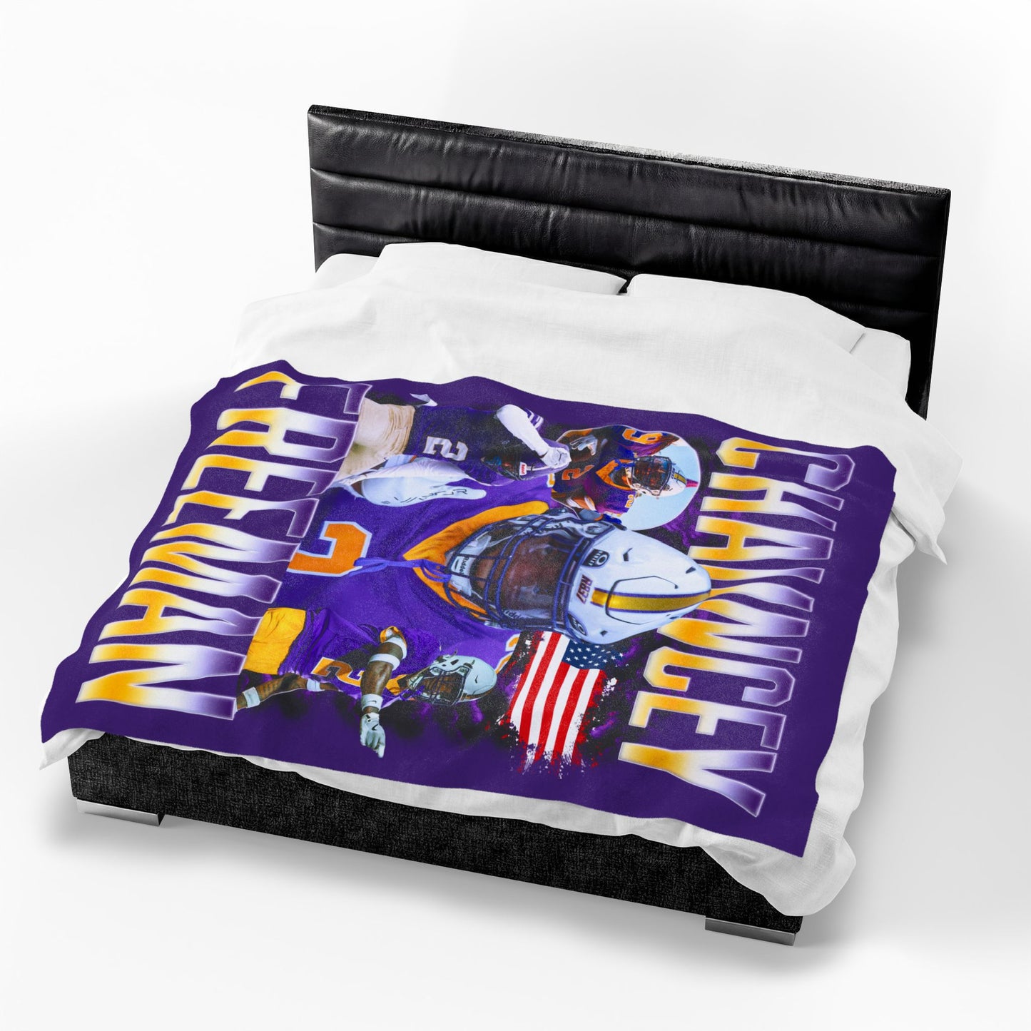 Chauncey Freeman 60"-80" Plush Blanket
