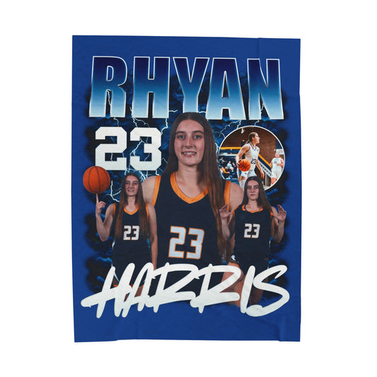 Rhyan Harris 60"-80" Plush Blanket