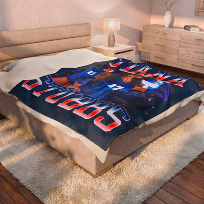 Tiana Stubbs 60"-80" Plush Blanket