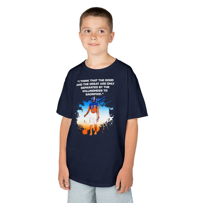 Xzavier Wright Featured Quote Kids Tee