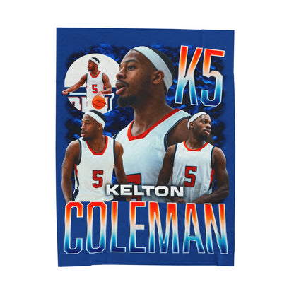 Kelton Coleman 60"-80" Plush Blanket